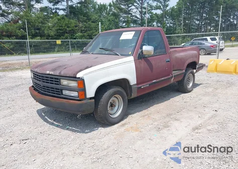 1988 Chevrolet Gmt-400 C1500 z USA, uszkodzony, nr VIN 1GCDC14K1JZ219864